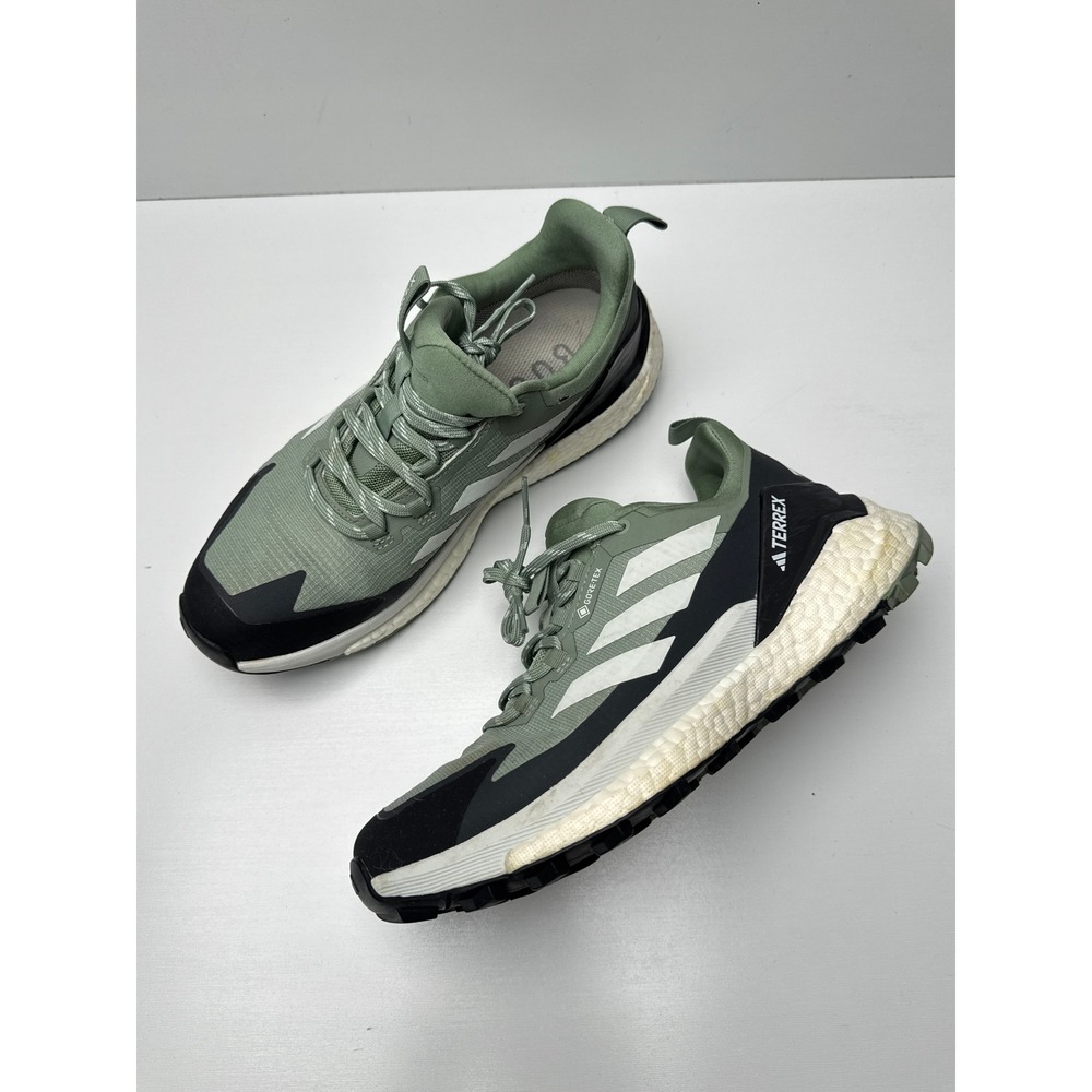 Adidas Terrex Free Hiker 2.0 GORE-TEX Silver Green Black IE5103 Mens 7.5